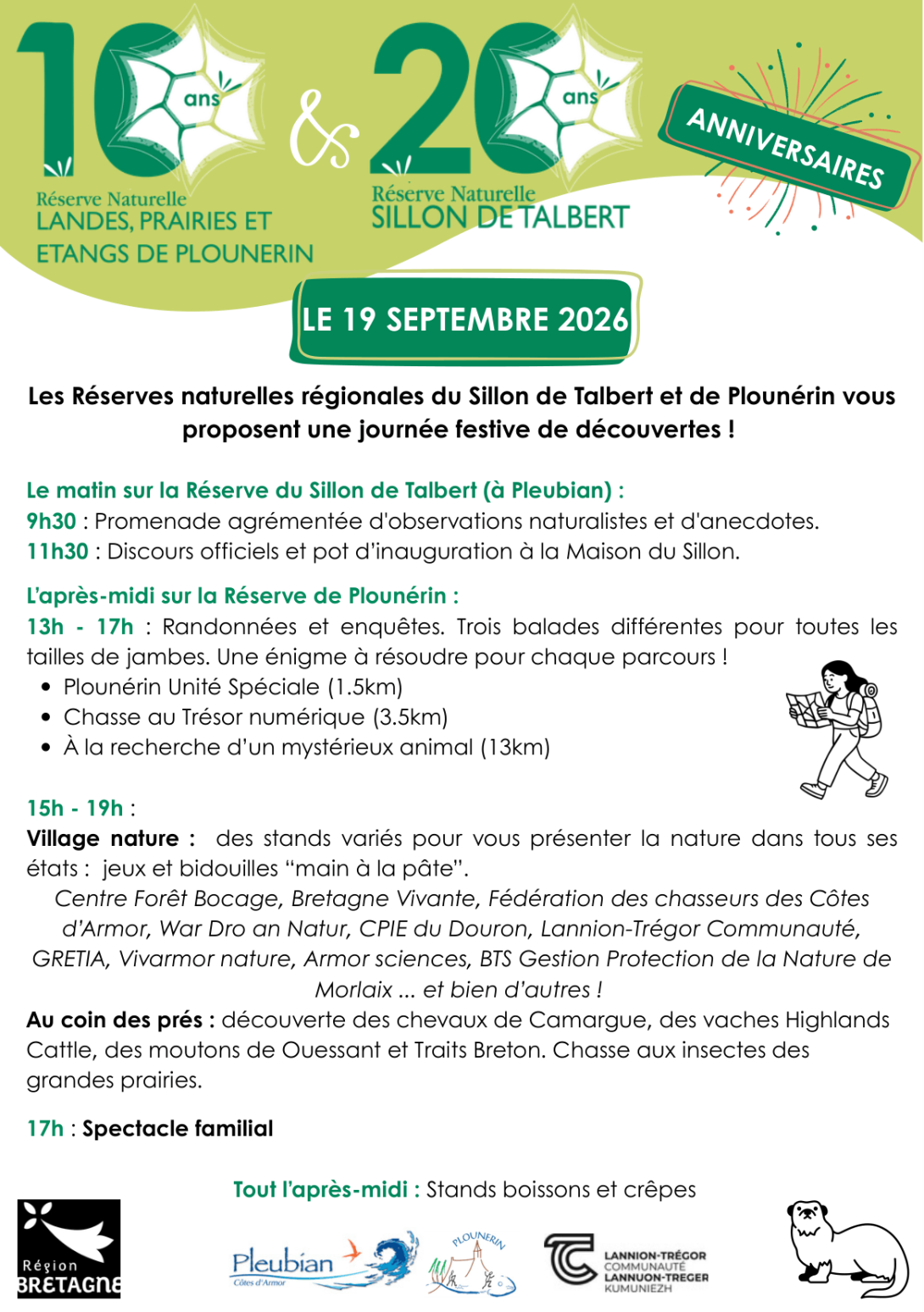 programme du 19 septembre